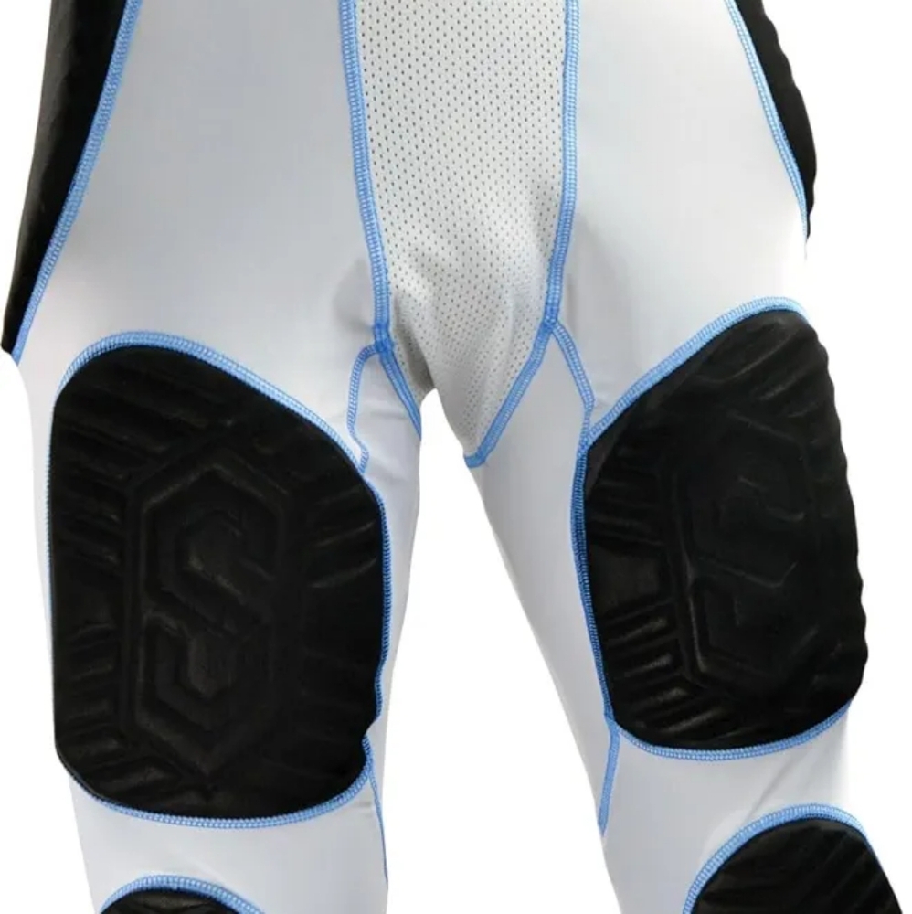 Sports Unlimited Adult 7 Pad Integrated Football Girdle - Hard Thigh Pads